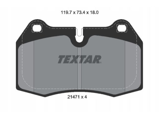 Klocek Hamulcowy Kpl. 2147102