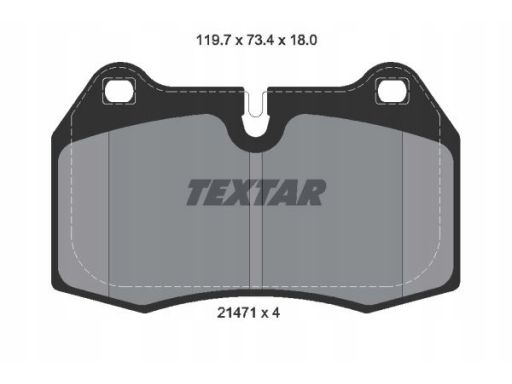 Klocek Hamulcowy Kpl. 2147102