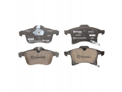 Klocek Hamulcowy Kpl. P 59 045X