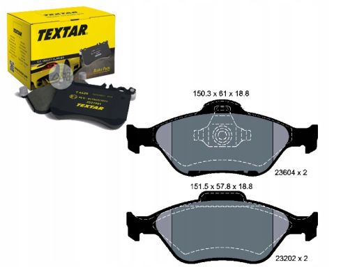 Klocek Hamulcowy Kpl. 2360406