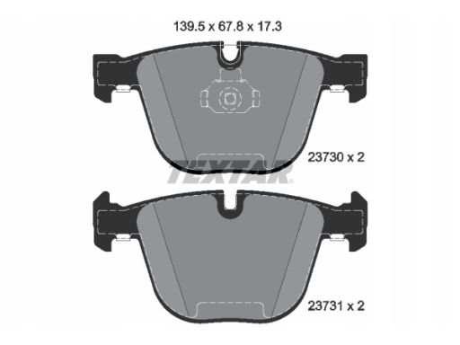 Klocek Hamulcowy Kpl. 2373001