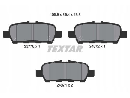 Klocek Hamulcowy Kpl. 2577801