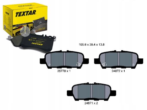 Klocek Hamulcowy Kpl. 2577801