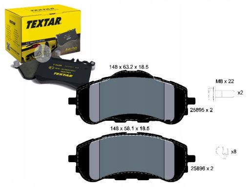 Klocek Hamulcowy Kpl. 2589501