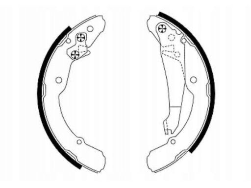 Szczęki Hamulcowe Kpl. 91052400