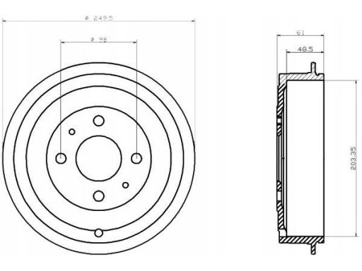 Bęben Hamulcowy 94019900