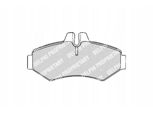 Klocek Hamulcowy Kpl. Lp1437