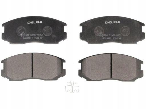 Klocek Hamulcowy Kpl. Lp1594