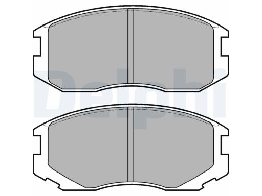 Klocek Hamulcowy Kpl. Lp1594