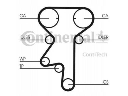 Pasek Rozrządu Ct975