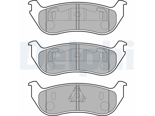 Klocek Hamulcowy Kpl. Lp1859