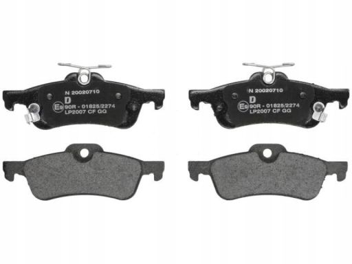 Klocek Hamulcowy Kpl. Lp2007