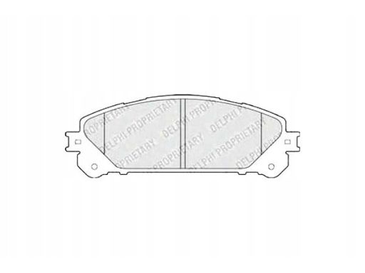 Klocek Hamulcowy Kpl. Lp2201