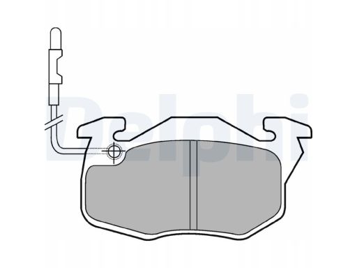 Klocek Hamulcowy Kpl. Lp490