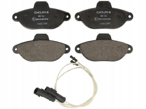 Klocek Hamulcowy Kpl. Lp851