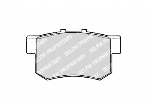Klocek Hamulcowy Kpl. Lp948