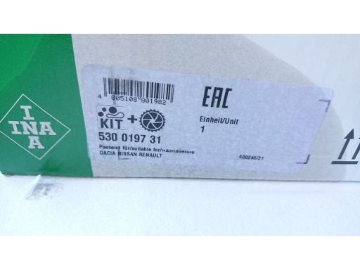 Zestaw Paska Rozrządu + Pompa Cieczy Chł 530 0197 31