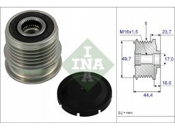 Sprzęgło Jednokierunkowe Alternatora 535 0011 10