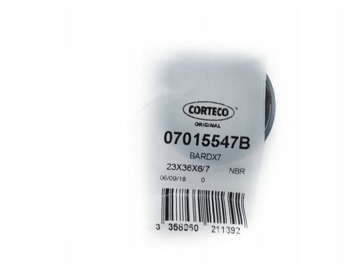 Uszczelniacz Wałka Manualnej Skrzyni Bie 07015547B