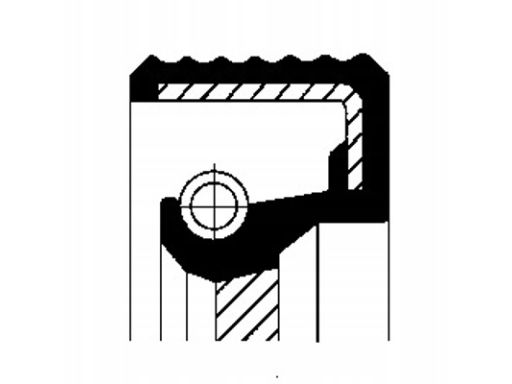 Uszczelniacz Wałka Manualnej Skrzyni Bie 07015547B