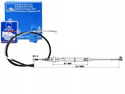 Linka Hamulca Postojowego 24.3727-0186.2