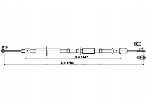 Linka Hamulca Postojowego 24.3727-0473.2