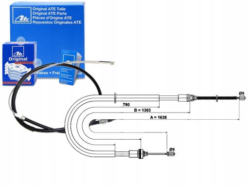 Linka Hamulca Postojowego 24.3727-0830.2