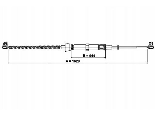 Linka Hamulca Postojowego 24.3727-2509.2