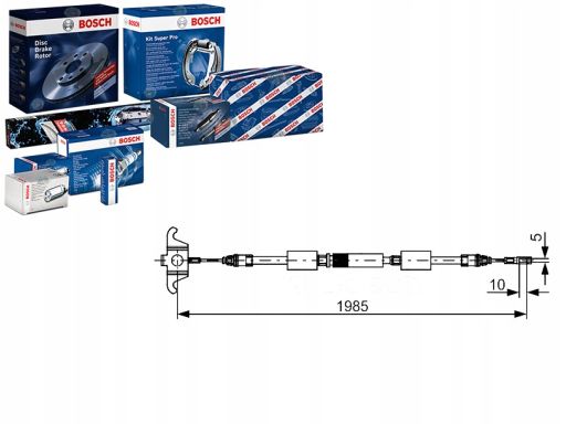 Linka Hamulca Postojowego 1 987 482 128