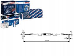 Linka Hamulca Postojowego 1 987 482 128