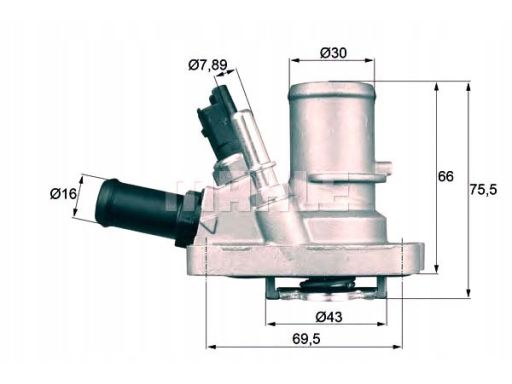 Termostat Środka Chłodzącego Ti 144 88
