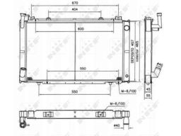Chłodnica Silnika 52154
