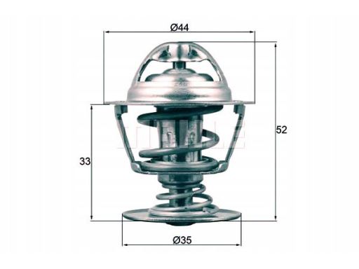 Termostat Środka Chłodzącego Tx 173 88D