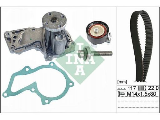 Zestaw Paska Rozrządu + Pompa Cieczy Chł 530 0605 30