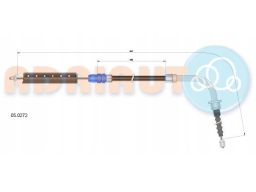 Linka Hamulca Postojowego 05.0272