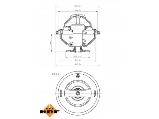 Termostat Środka Chłodzącego 725105