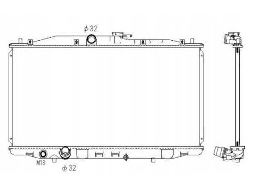 Chłodnica Silnika 53392