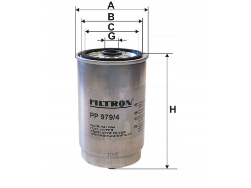 Filtr Paliwa Pp 979