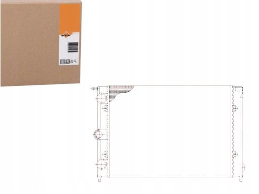 Chłodnica Silnika 58697