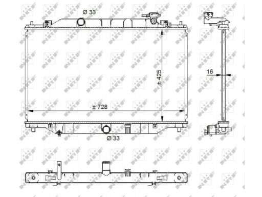 Chłodnica Silnika 59206