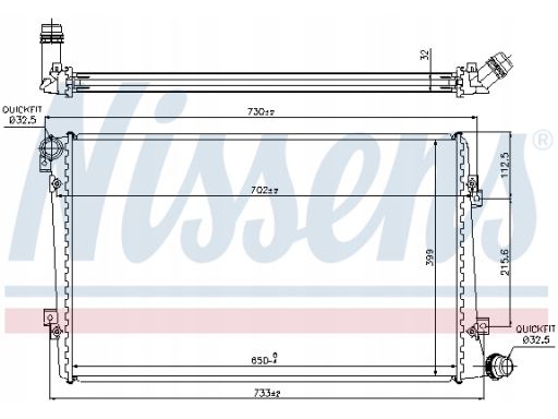Chłodnica Silnika 65292