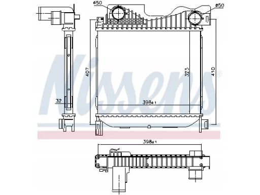 Chłodnica Powietrza Doładowującego 96273
