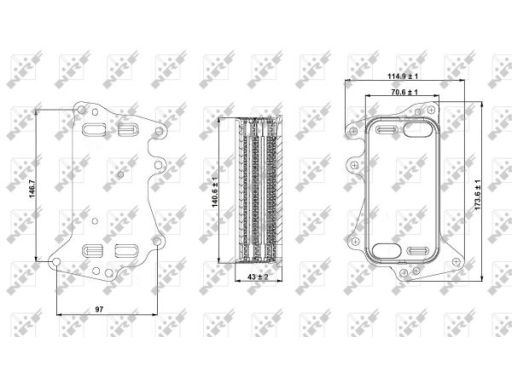 Chłodnica Oleju 31282