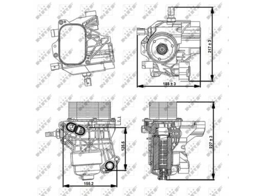 Chłodnica Oleju 31356