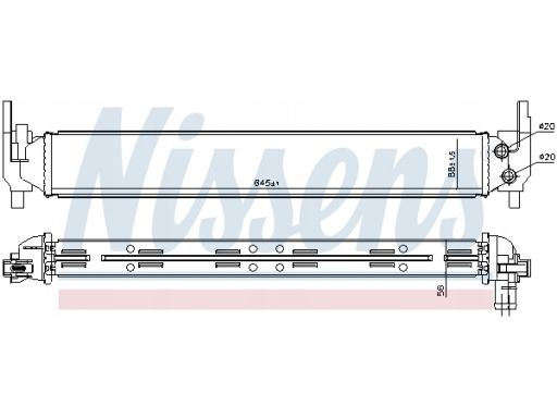 Chłodnica Powietrza Doładowującego 65331