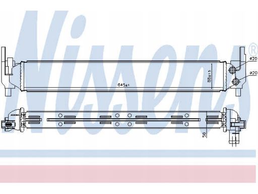 Chłodnica Powietrza Doładowującego 65331