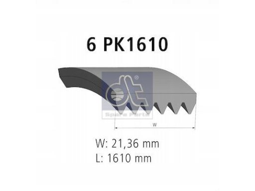 Pasek Wieloklinowy 7.54806