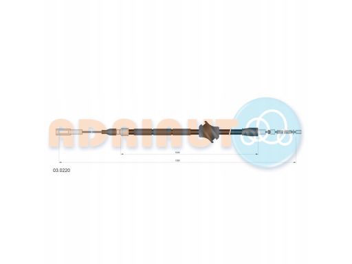 Linka Hamulca Postojowego 03.0220