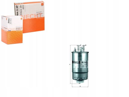 Filtr Paliwa Kl 566