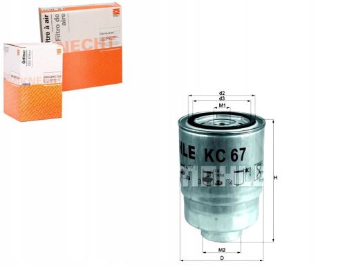 Filtr Paliwa Kc 67